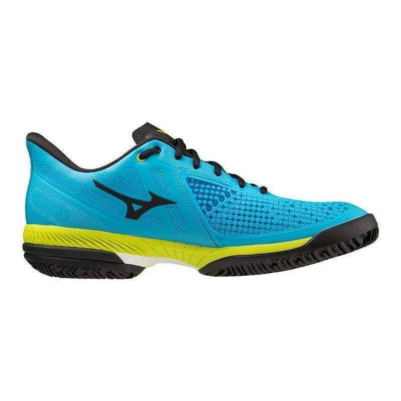 Zapatillas Mizuno Wave Exceed Tour 5 CC Azul Amarillo -  -44