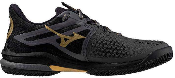 Zapatillas Mizuno Wave Exceed Tour 6 CC 10th Hierro Oro Negro