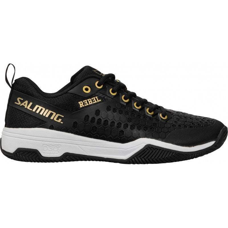 Zapatillas Salming Rebel Negro Blanco Dorado -  -44