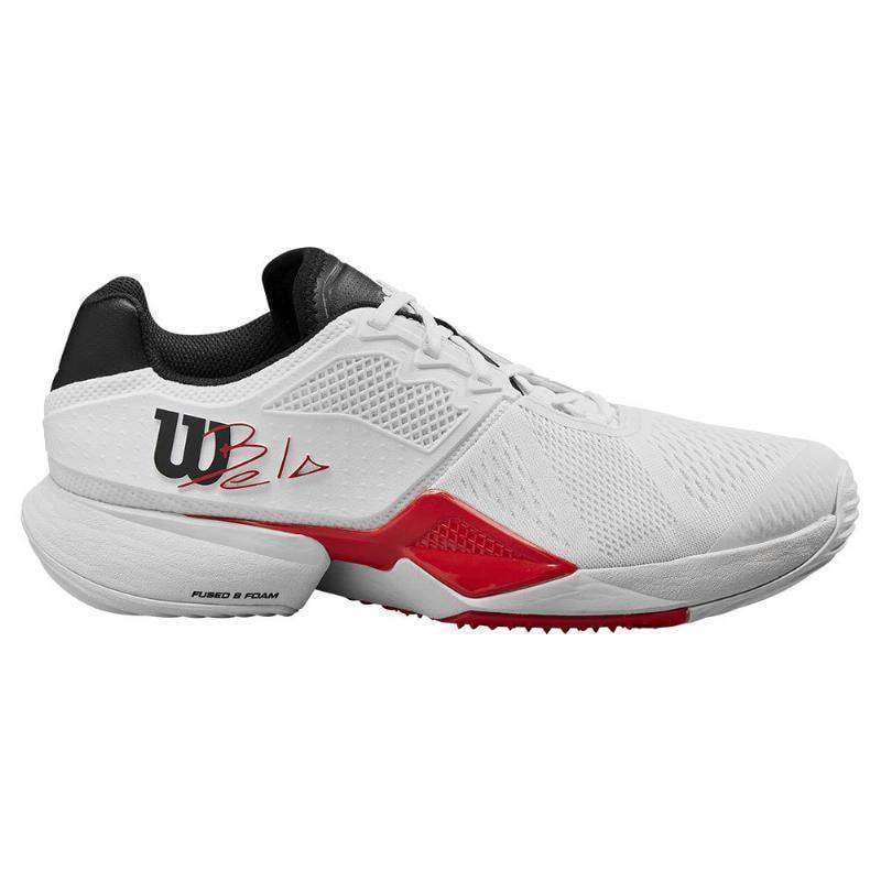 Zapatillas Wilson Bela Tour Blanco Rojo Negro -  -44 2/3