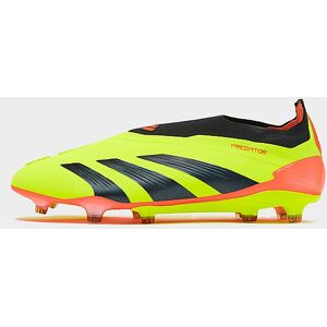 adidas Predator Elite Laceless FG - Mens, Team Solar Yellow 2 / Core Black / Solar Red  - Team Solar Yellow 2 / Core Black / Solar Red - Size: 47 1/3