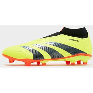 adidas Predator League Laceless FG - Mens, Team Solar Yellow 2 / Core Black / Cloud White  - Team Solar Yellow 2 / Core Black / Cloud White - Size: 44