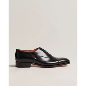 Santoni Blake Oxford  Black Calf - Musta - Size: S M L XL XXL - Gender: men