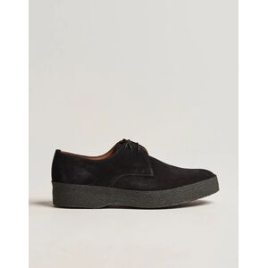 Sanders Gibson Lo Top Derby Black Suede - Ruskea - Size: One size - Gender: men