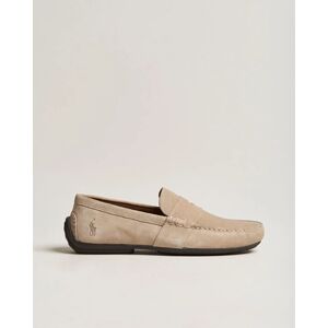 Ralph Lauren Reynold Suede Driving Loafer Milkshake - Beige - Size: S M L XL - Gender: men