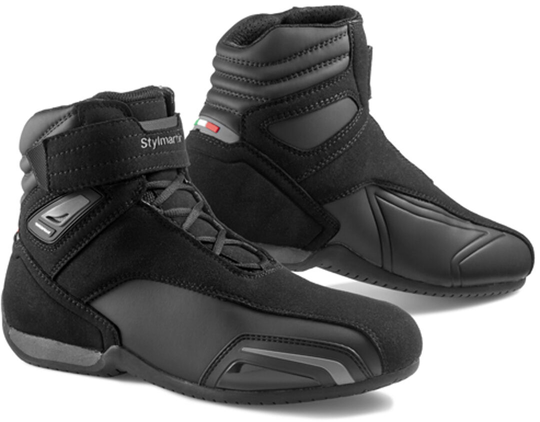 Stylmartin Vector Moottoripyörä kengät  - Musta Harmaa - Size: 45