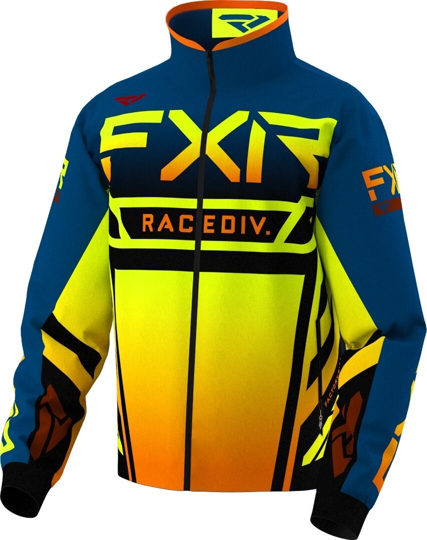 FXR Cold Cross RR MX Gear Motocross Takki  - Sininen Keltainen - Size: M