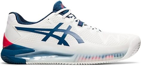 Asics GEL-Resolution 8 Clay/Padel White/Mako Blue 44