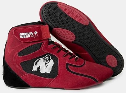 Gorilla Wear Chicago High Tops, Red/black, Eu37