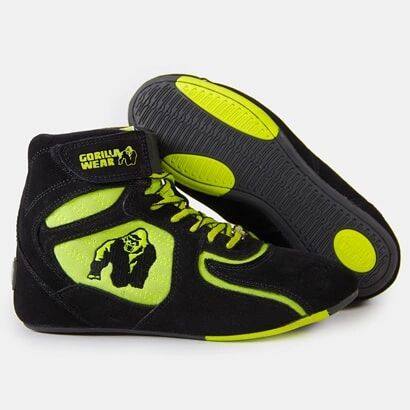 Gorilla Wear Chicago High Tops, Black/neon Lime, Eu45