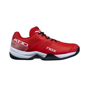 Nox Padel Shoes AT10 Red/Black, 44
