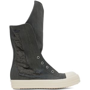 Rick Owens DRKSHDW Baskets montantes de style botte grises - IT 42.5 - Publicité