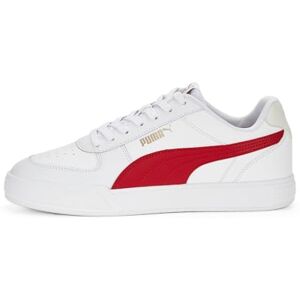 Puma Homme Caven Basket, Blanc pour Tous Les Temps Rouge Gold, 42 EU - Publicité