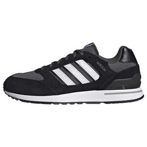 Adidas Homme Run 80s Chaussures de Gymnastique, Noir Blanc Gris Negbás Ftwbla Grisei, Numeric_40 EU - Publicité