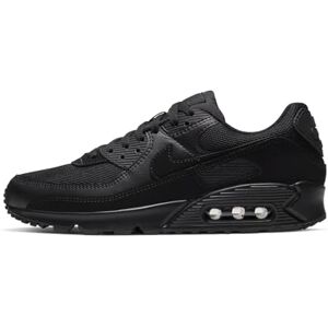 Nike Homme AIR Max 90 Sneaker, Black Black Black White, 41 EU - Publicité