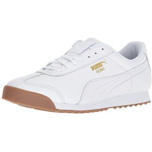 Puma Homme Roma Basic Basket, Blanc doré d'équipe, 47 EU - Publicité