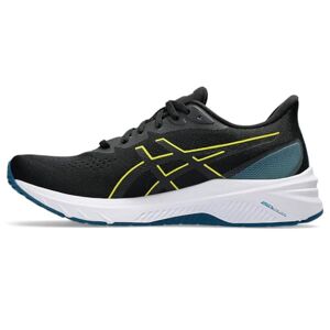 Asics Homme GT-1000 12 Sneaker, Black/Bright Yellow, 44 EU - Publicité