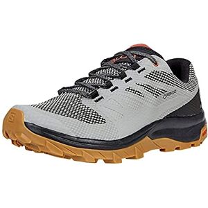 SALOMON Homme Alphacross 3 Track and Field Shoe, Gris Noir Brique Brûlée, 46 2/3 EU - Publicité