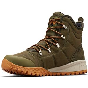 Columbia FAIRBANKS WATERPROOF OMNI-HEAT bottes de neige imperméables Homme, Vert (Nori x Canyon Gold), 40.5 EU - Publicité