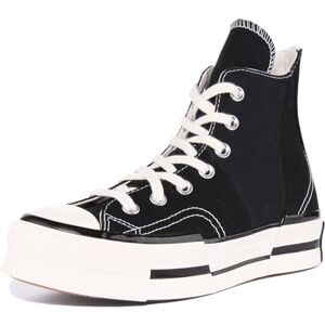 Converse Chuck Taylor All-Star 70 Hi Plus Canvas Egret Unisexe Adulte, Noir/transparent, 39.5 - Publicité