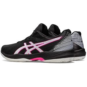 Asics Homme Solution Swift FF Clay Tennis Shoe, Black/Hot Pink, 43.5 EU - Publicité