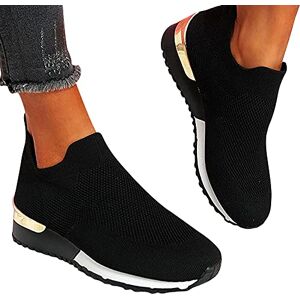 Generic Chaussures de Sport Running Basket Homme Femme Sandales Tissu Stretch Grande Taille Femmes Été Confortable Casual Sneakers Running Fitness Gym Jogging Outdoor Noir Rouge Gris - Publicité