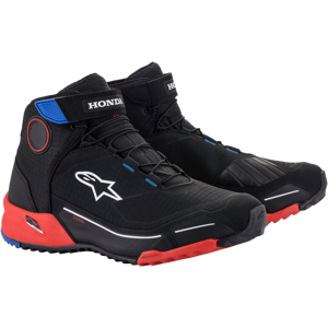 Alpinestars Bottes Moto Alpinestars CR-X Drystar Riding Noir-Rouge-Bleu -