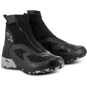 Alpinestars Bottes Moto Alpinestars CR-8Gore-Tex Noir-Gris Moyen-Rouge -