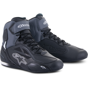 Alpinestars Chaussures Moto Alpinestars Faster-3 Drystar Noir-Gris Foncé -