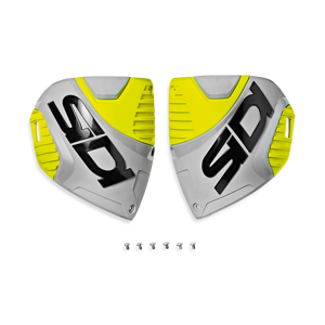 Sidi Plaque de Tibia Sidi Crossfire 3 Gris-Jaune Fluo -