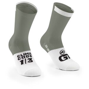 ASSOS - GT Socks C2 - Chaussettes de cyclisme taille I - 39-42, blanc - Publicité
