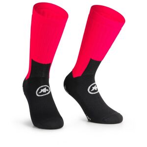 ASSOS - Trail Socks T3 - Chaussettes de cyclisme taille I - 39-42, rouge - Publicité