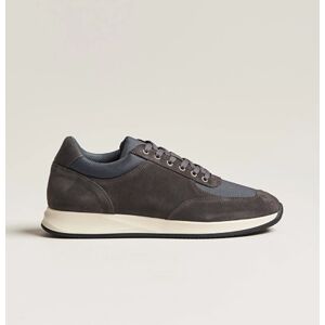 Myrqvist Stensund Running Sneaker Dark Grey Suede