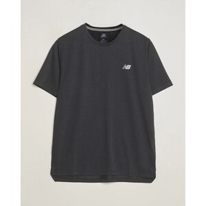 New Balance Running Athletics Run T-Shirt Black