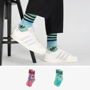 Adidas Originals Chaussettes X2 Batik Tie Dye bleu/rose 43/46 homme