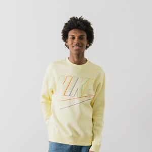 Nike Sweat Crew Club Mcf jaune/multicolore l homme