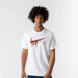 Nike Tee Shirt Heatwave blanc xs homme