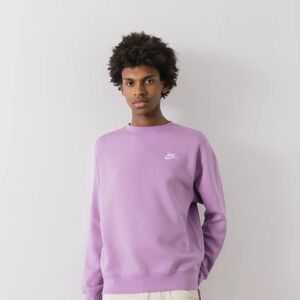 Nike Sweat Crew Club violet l homme