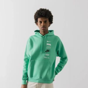 Nike Hoodie Multi Logo vert xl homme