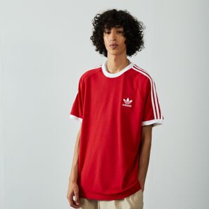 Adidas Originals Tee Shirt 3 Stripes rouge/blanc l homme