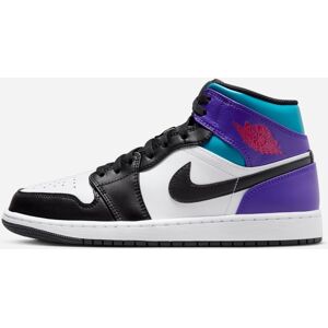 Nike Chaussures Nike Air Jordan 1 Mid Blanc/Noir/Bleu Homme - DQ8426-154 Multicolore 10 male