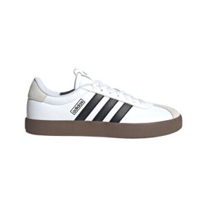 adidas pour homme. ID6285 Vl Court 3.0 Leather Sneakers white (44), Cuir, Blanc, Plat, Lacets, Casuel - Publicité