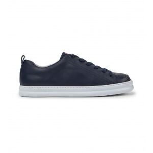 Camper pour homme. K100226-049 Baskets en cuir Runner Four navy (40), Plat, Lacets, Casuel, Marine - Publicité