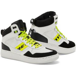 REV'IT Pacer Blanc Jaune Neon