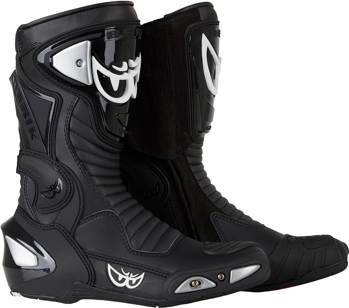 Berik Race-X Racing Bottes de moto Noir taille : 48