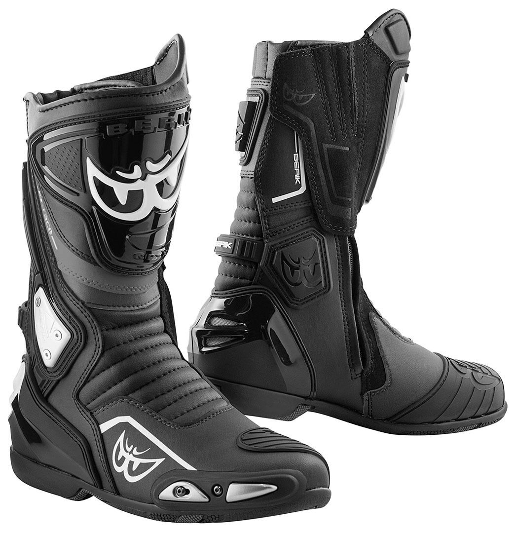 Berik Donington Bottes de moto Noir taille : 47