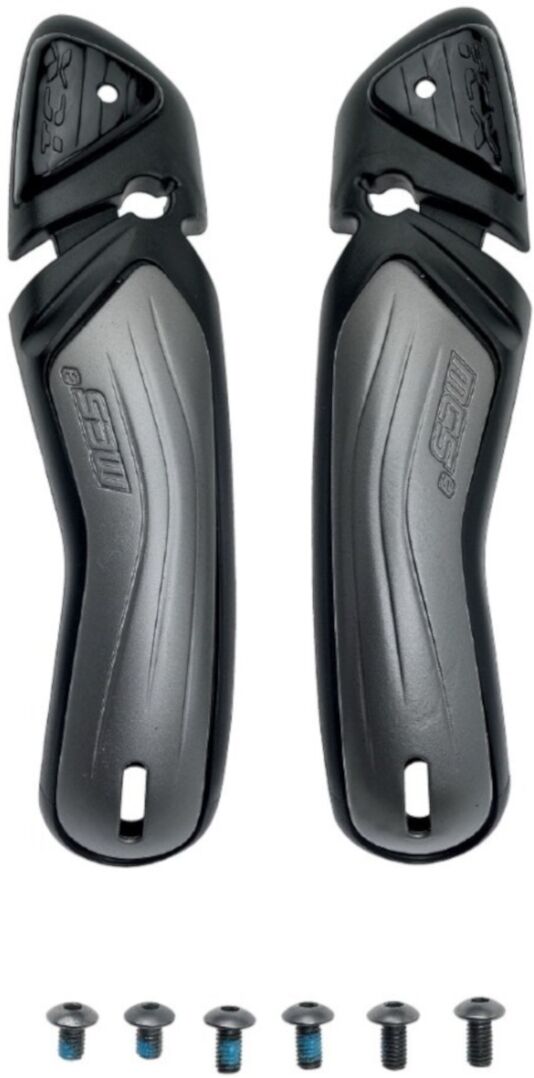 TCX R-S2 Curseurs d’alliage de toe Noir Gris taille : unique taille