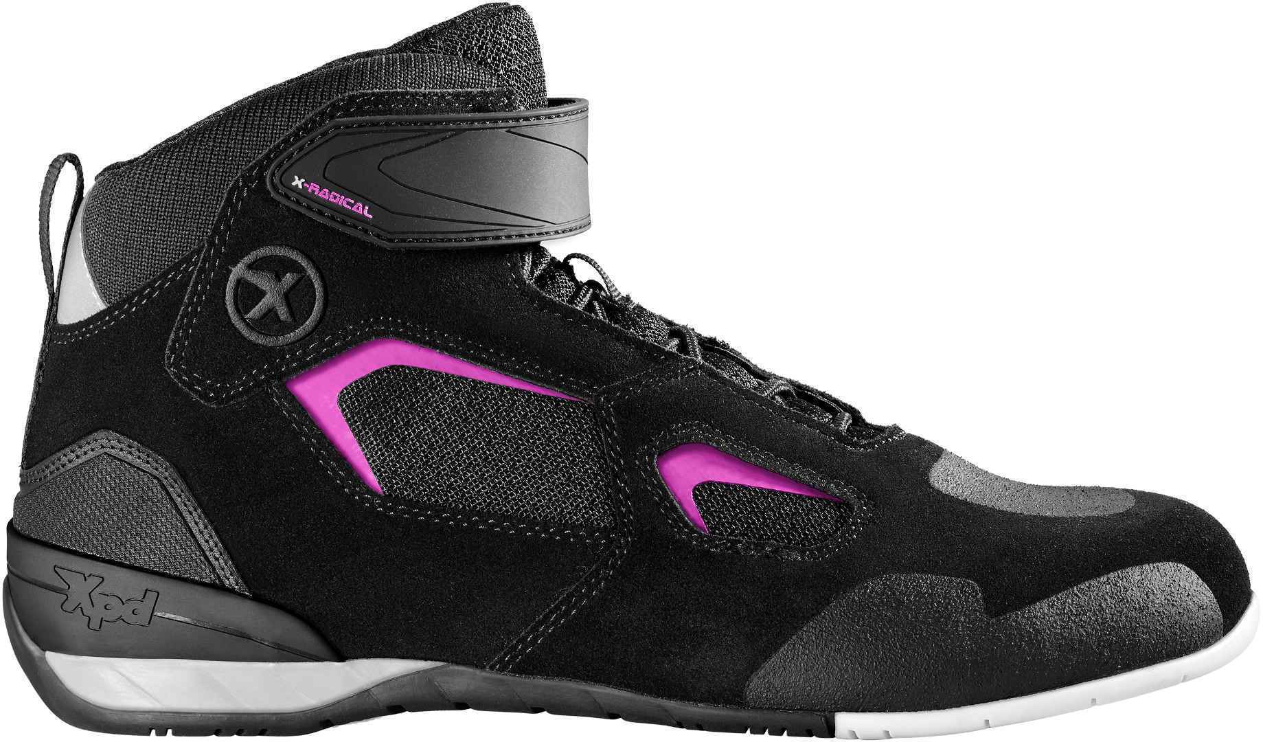 XPD X-Radical Chaussures de moto pour dames Noir Rose taille : 41