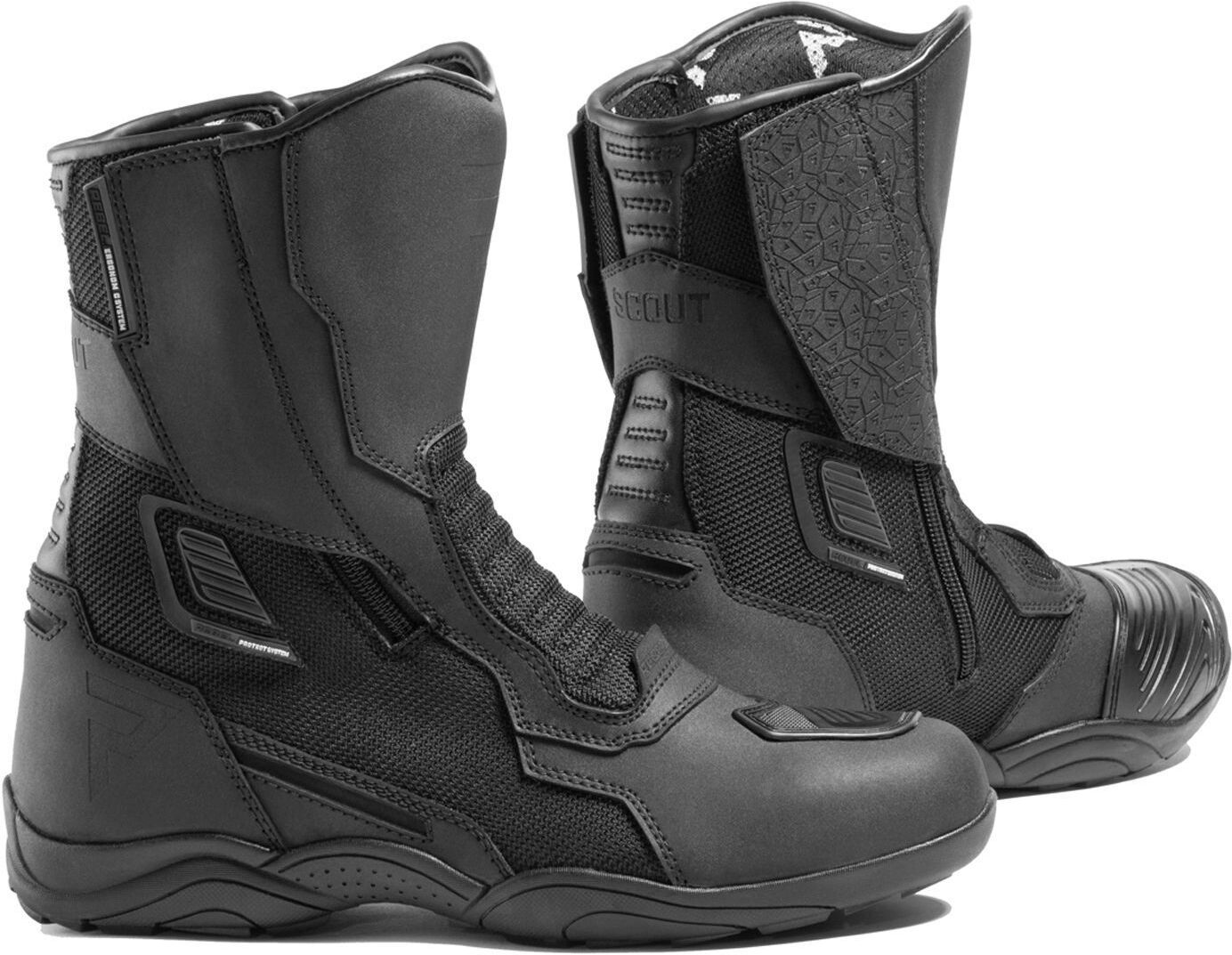 Rebelhorn Scout Air Bottes de moto Noir taille : 36