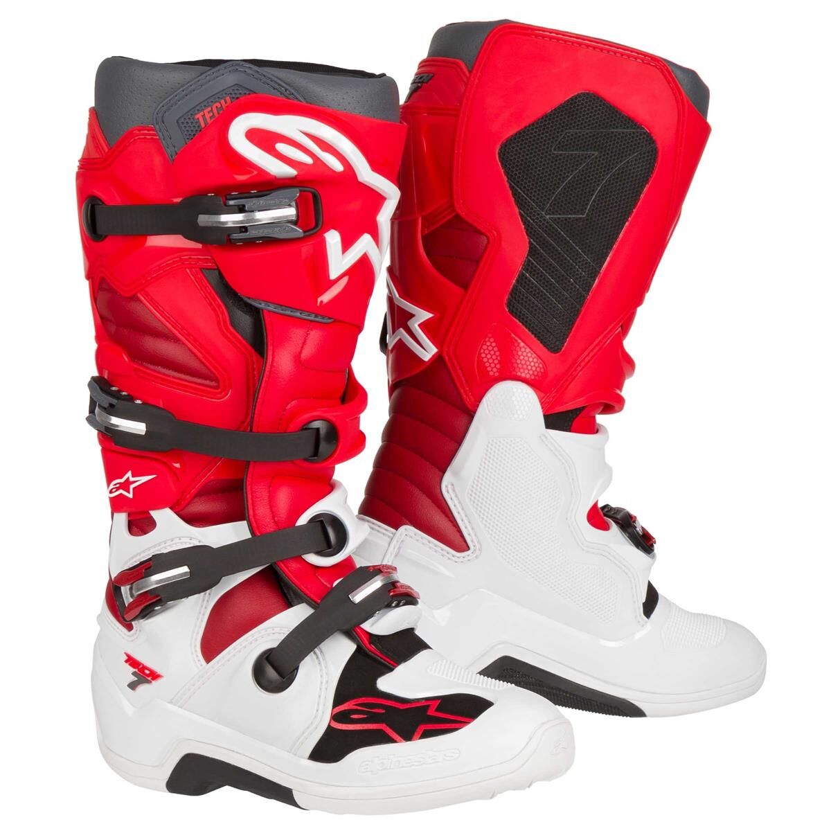 Alpinestars Bottes MX Tech 7 - 43 - Blanc